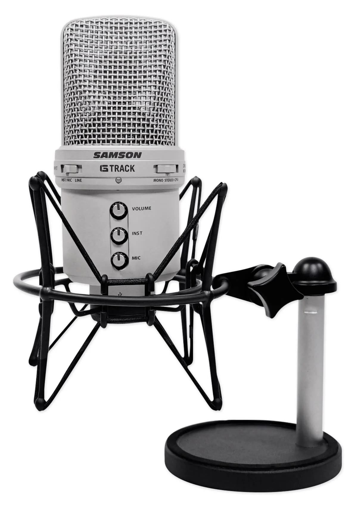 Samson SP04 Spider Shockmount For G-Track USB Microphone w/Cutout For Controls - Image 4