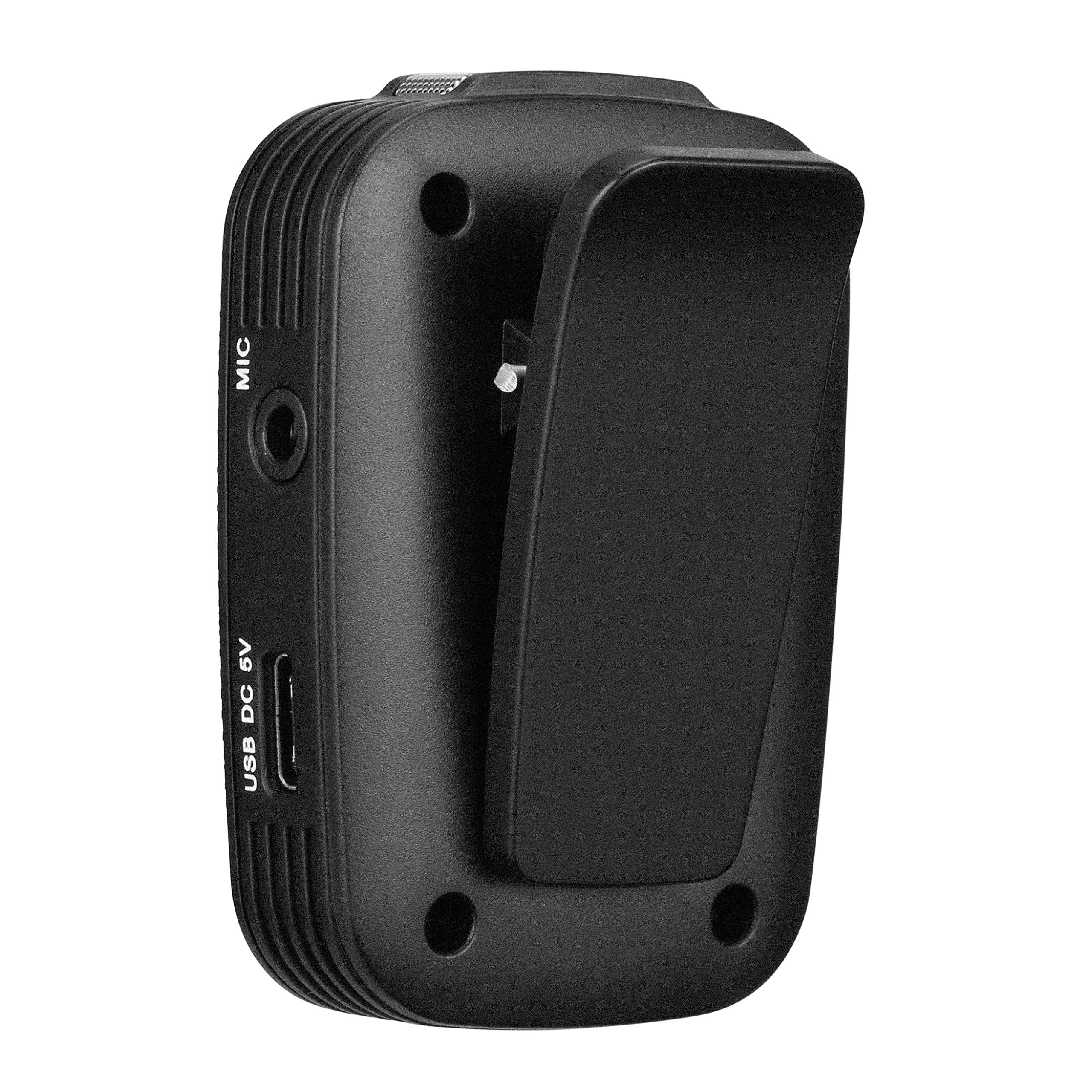 Saramonic 2.4 GHz Wireless Clip-On Transmitter w/Built-in Microphone & Lav for Blink 500 Receivers (BLINK500TX), Black - Image 9