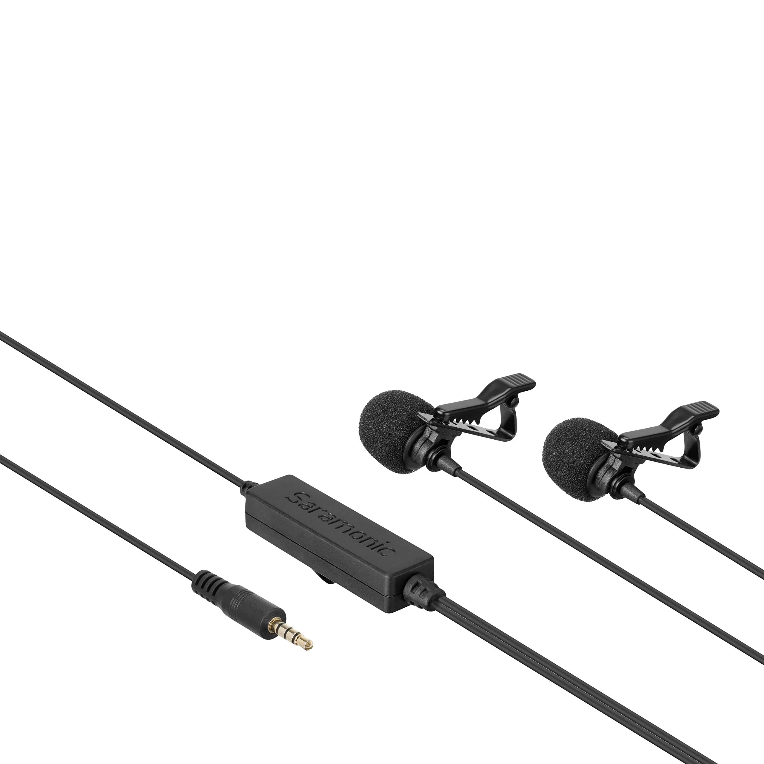 Saramonic Lavmicro 2M Dual Lavalier Mics (LAVMICRO2M) 2x Lavalier - Image 9