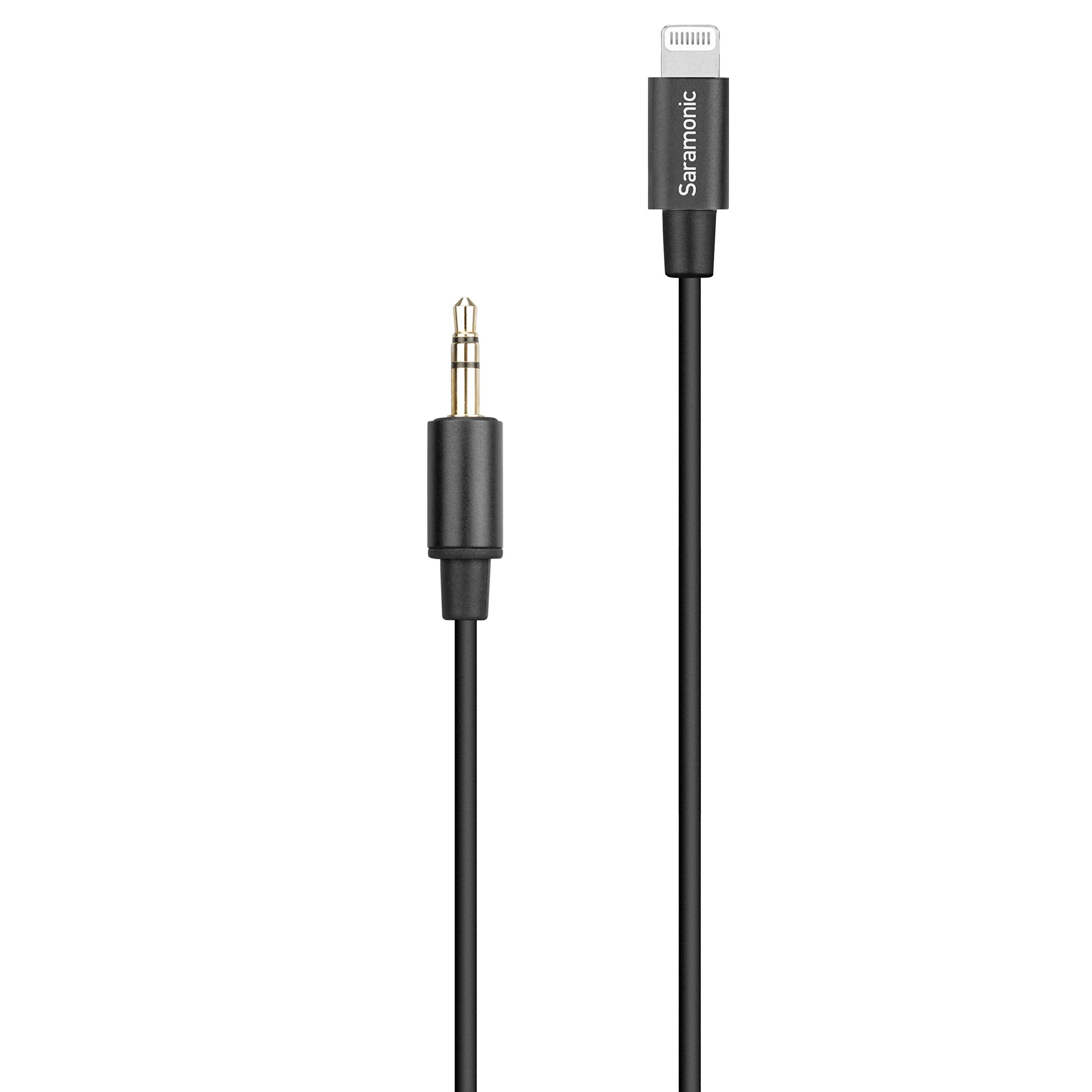 Saramonic LavMicro U1A | Lavalier Microphone with Lightning for Apple iPhone, or iPad with a Built-in 6.6-Foot (2m) Cable for Vlogging, Interviews, YouTube, TikTok, Live Streaming Lightning - 6.6' - Image 9