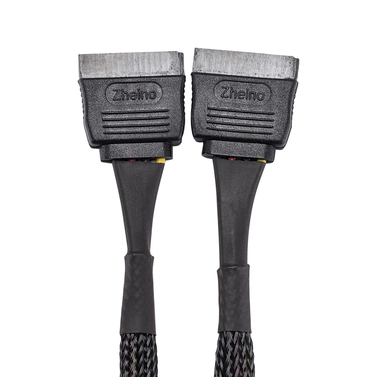 SATA Power Splitter Cable (2 Pack) SSD Power Cable HDD Power Cable Hard Drive Power Cable 6-Inch/15cm SATA 15 Pin Male to 2xSATA 15 Pin Female Power Y-Splitter Extension Cable - Image 4