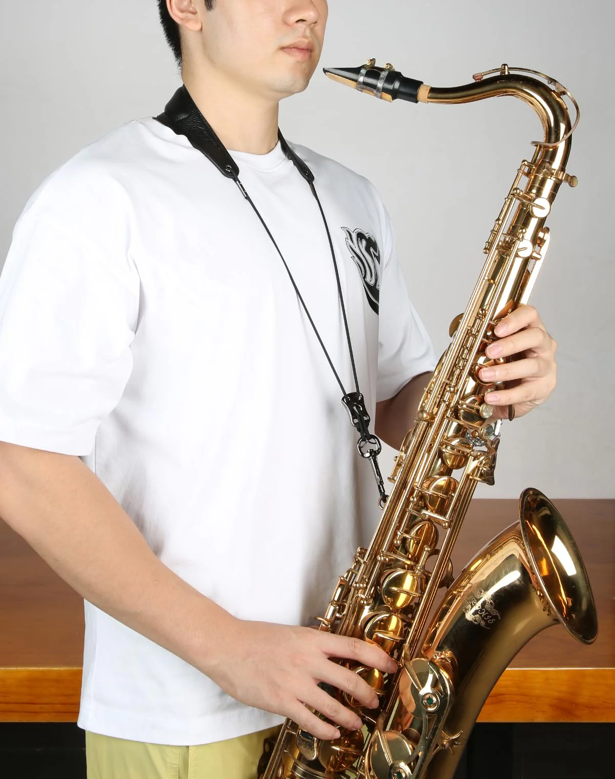 Saxophone Neck Strap with Adjustable Length, Ergonomic Soft Pads & Design - Robust Soprano, Tenor, Alto Saxophone Strap with Metal Adjuster & Swivel Hook, Perfect Saxophone Accessories Gift - Image 7
