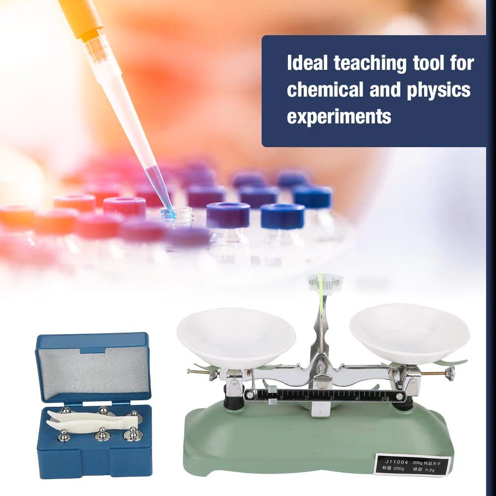 Scale Lab Mechanical Mechanical, Balance Roberval Pallet Weight Instrument for School Teaching in Physics and Chemical Experiments - Image 7