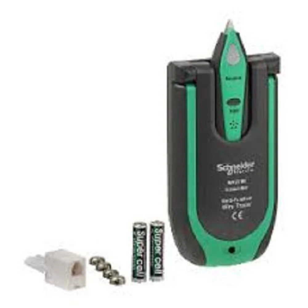 Schneider Electric - Thorsman Multifunction Cable Detector, Precise Line Location from Telephone to Vehicle Lines, Includes Transmitter and Receiver, 2 x 1.5 V Type AAA, 4 x 1.5 V, IMT23206 Multifunctional cable finder Standard