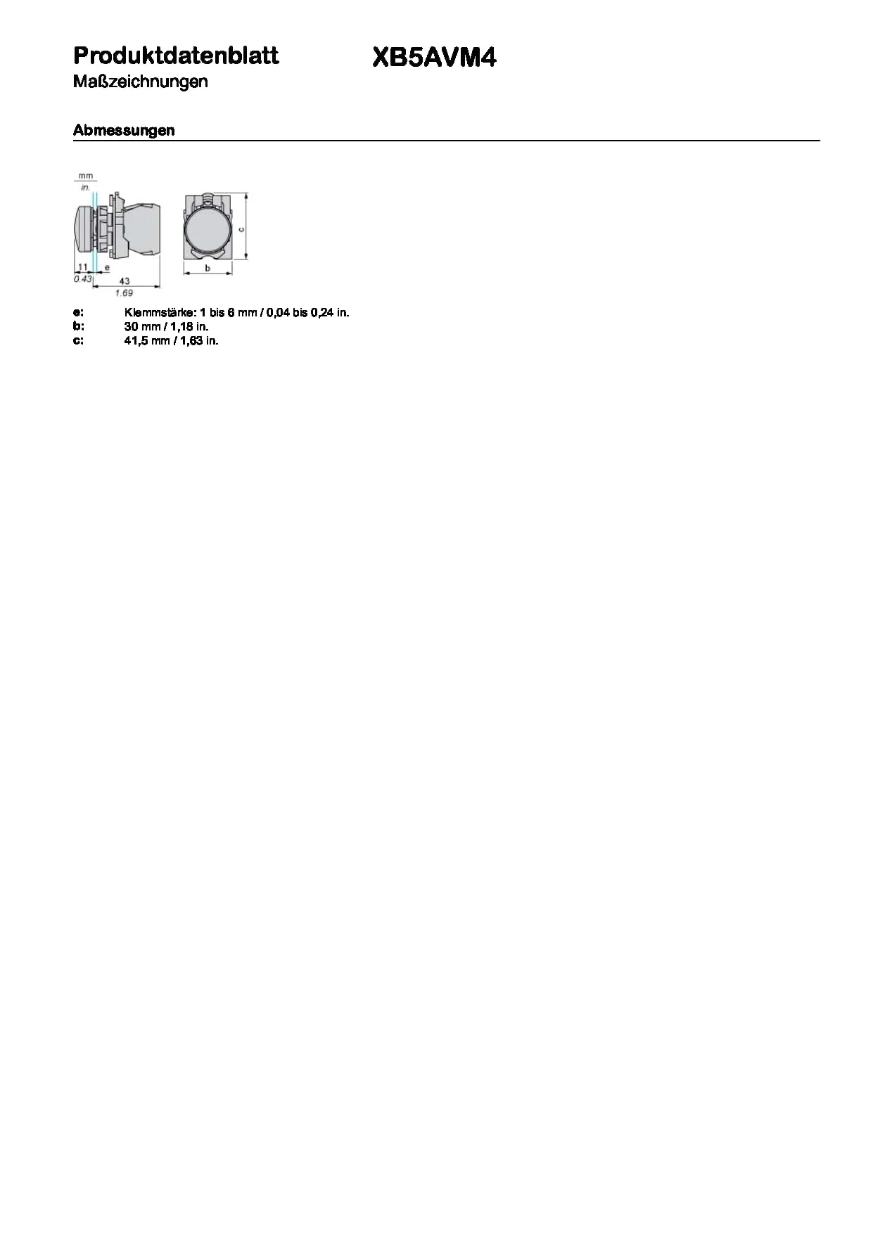 Schneider Electric XB5AVM4 Pilot Light And LED, Alarm Indicators, 230V-240V 240 V Red - Image 8