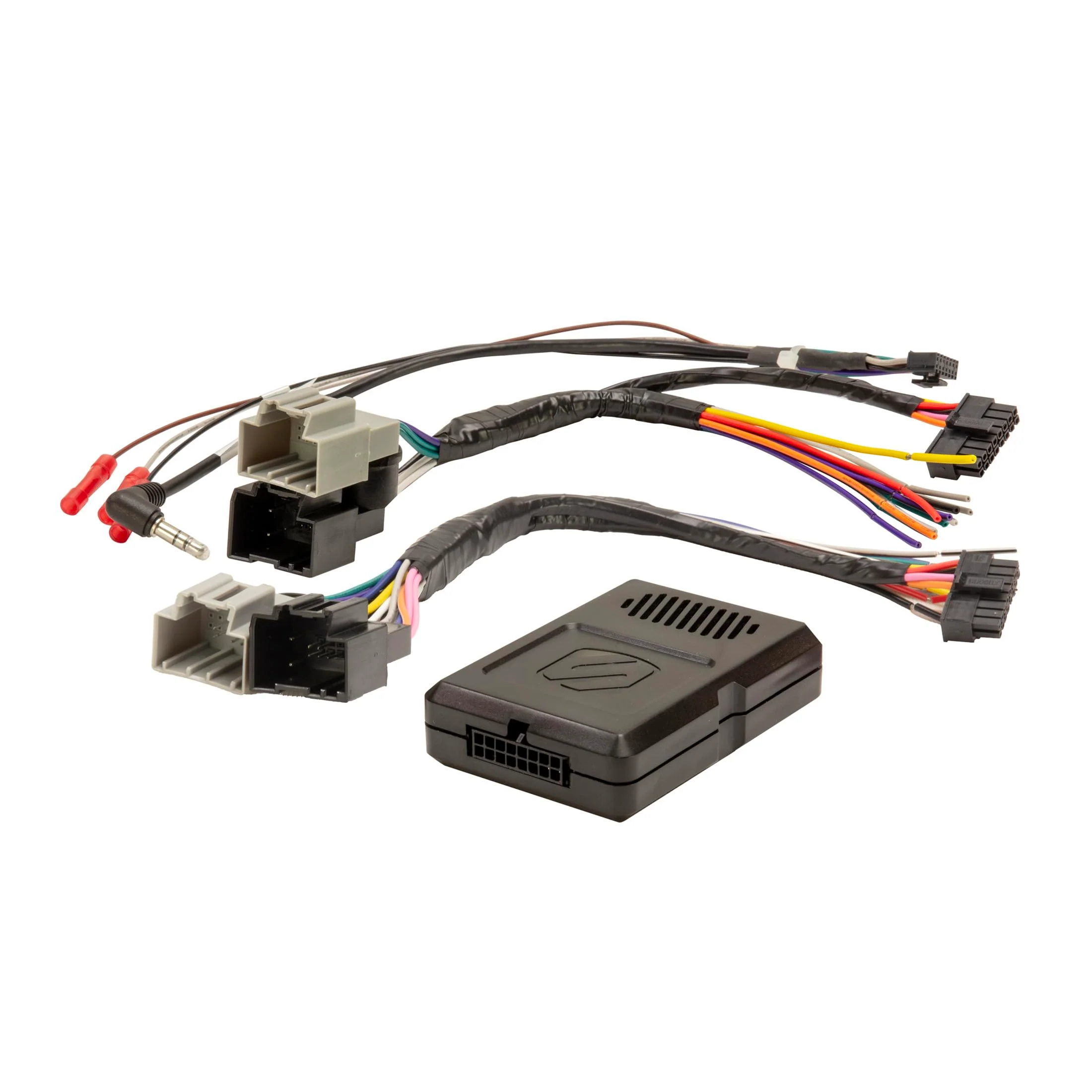 Scosche GM3000SWF Factory Stereo Replacement Interface Adapter, Compatible with Select 2004-24 GM Vehicles with GM LAN Radio, Car Radio Wiring Harness, Retain Steering Wheel Control & OEM Amplifier
