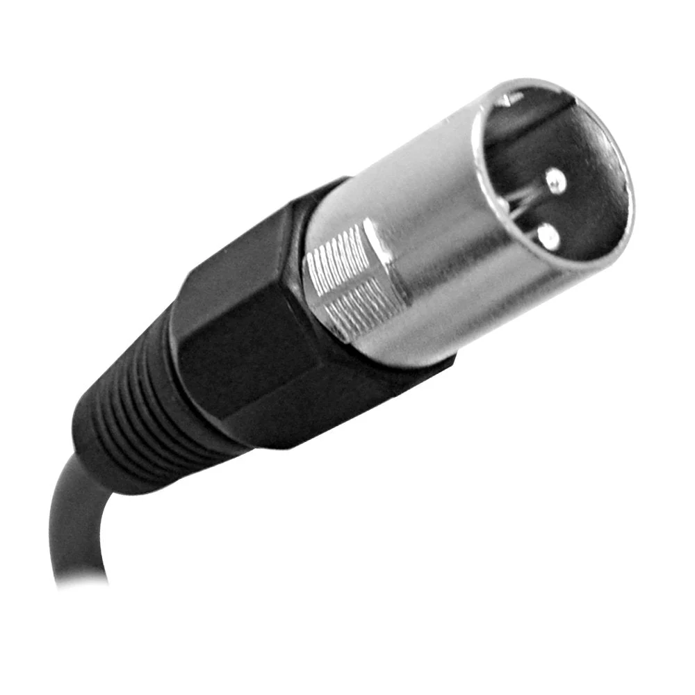 SEISMIC AUDIO - SAXLX-50 - 50' Black XLR Male to XLR Female Microphone Cable - Balanced - 50 Foot Patch Cord - Image 2