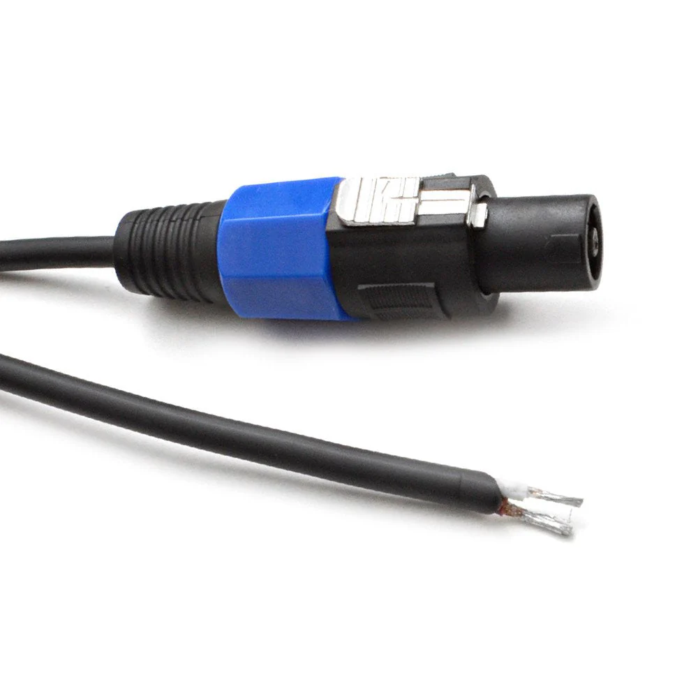 Seismic Audio - SPRW35 (2 Pack)- 35 Foot Raw Wire to Speakon Speaker Cable - 16 Guage - PA/DJ/Home Audio - Image 3