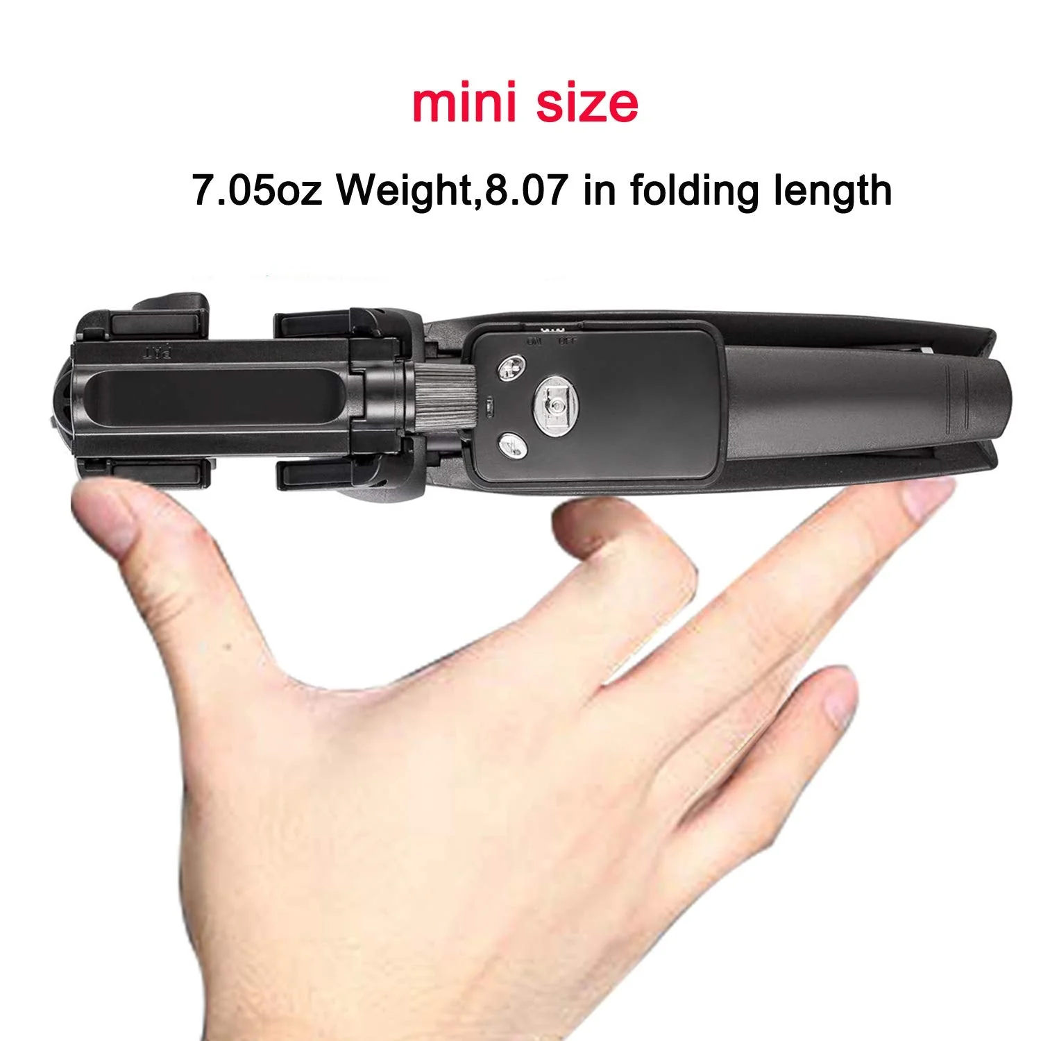 Selfie Stick, 40 inch Extendable Selfie Stick Tripod,Phone Tripod with Wireless Remote Shutter Compatible with iPhone 13 12 11 pro Xs Max Xr X 8Plus 7, Android, Samsung Galaxy S20 S10 and More - Image 2