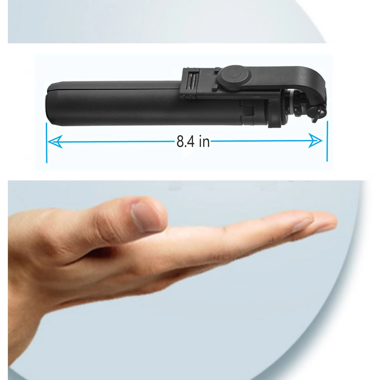 Selfie Stick Tripod for Cell Phone & Camera, 50" Expandable Phone Tripod with Remote Control and Rotate Phone Holder, Portable Tripod for iPhone/Goproo and Cameras. - Image 5