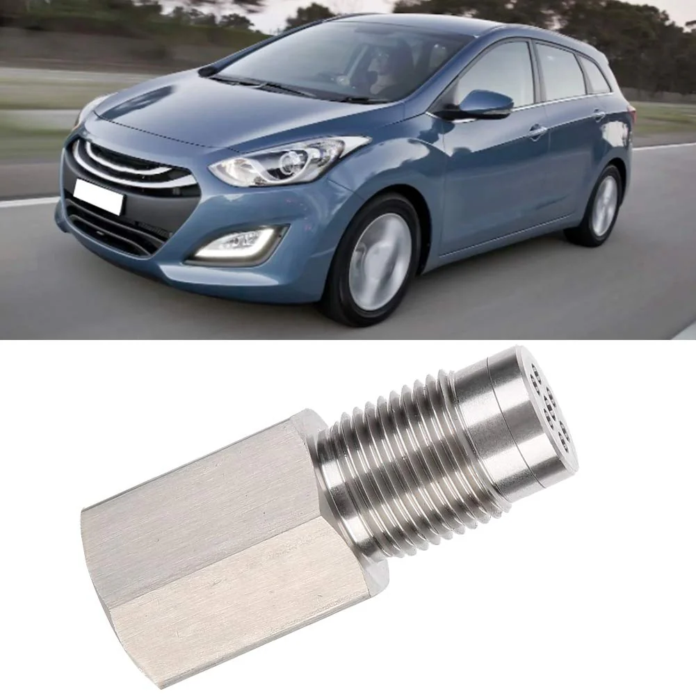 Sensor Oxigeno + Stainless Steel O2 Sensor Protective Case Plug Adapter with Mini Catalytic Converter M18 x 1.5 - Image 7