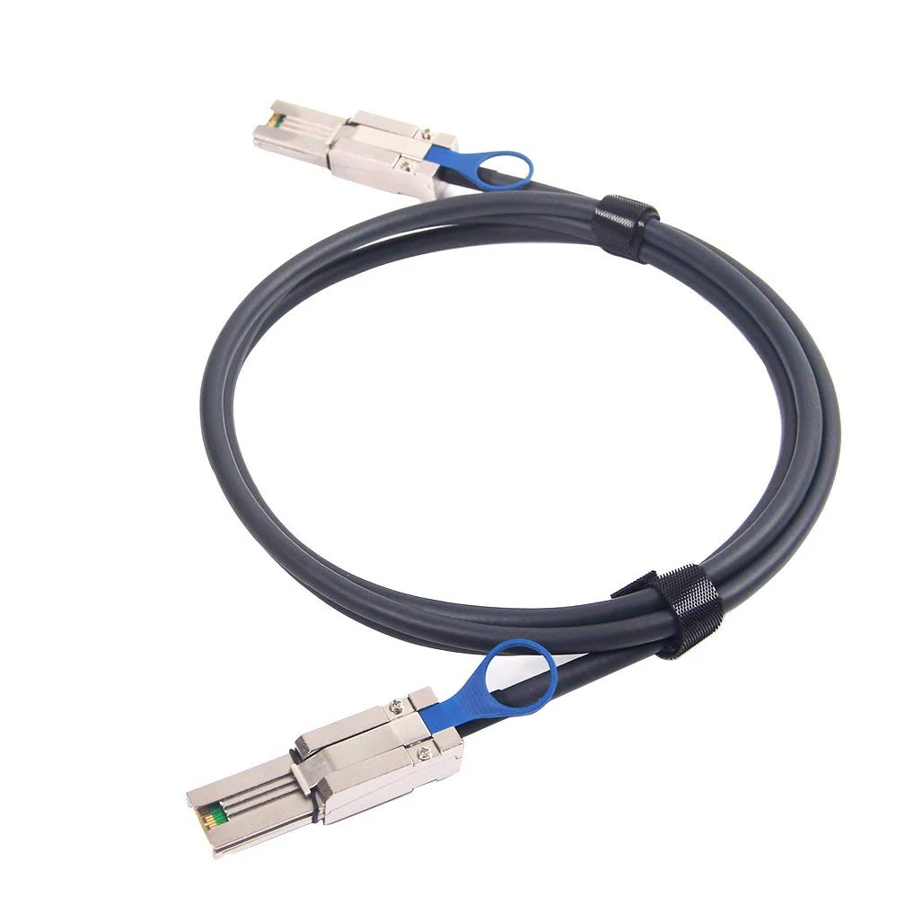 SFF-8088 to SFF-8088 External Mini SAS HD Cable, 3G/6Gbps SAS2.0 26Pin Hybrid Cable Attached SCSI for Raid Systems, DAS, External Storage Systems and Servers, 100-Ohm, 1-m(3.3ft) SFF-8088 to SFF-8088 1m - Image 4