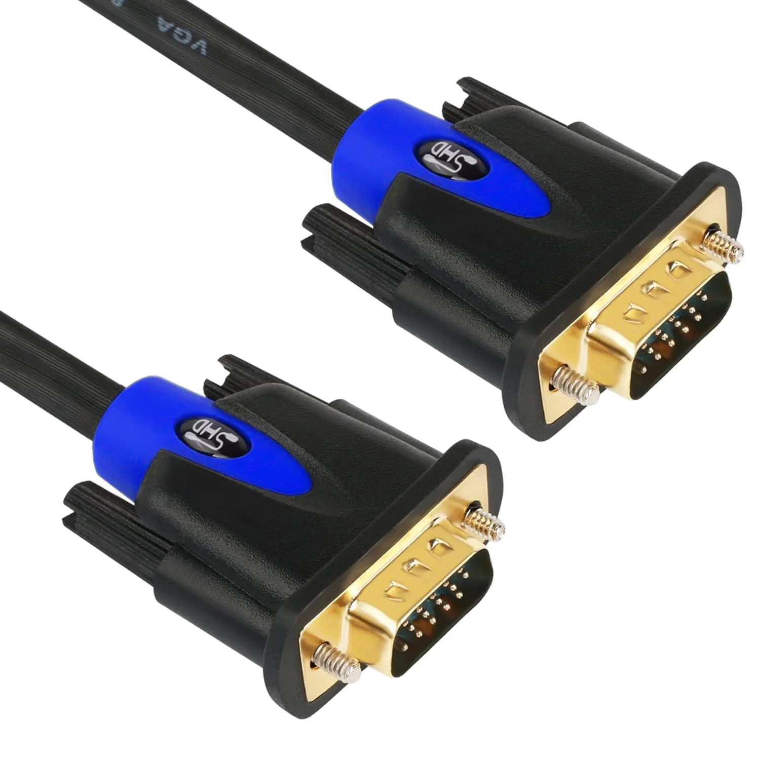SHD VGA Cable, VGA to VGA HD15 Monitor Cable for PC Laptop TV Projector-25Feet 25Feet