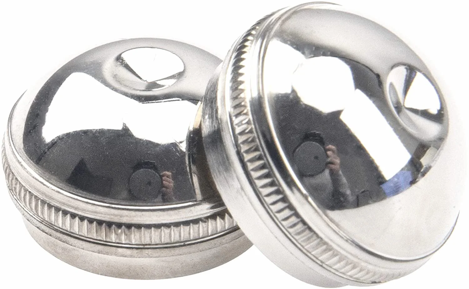 Silver Flute Head Crown Headjoint Screw End Cap Flute Repair Part Accessaries 2pcs - Image 3