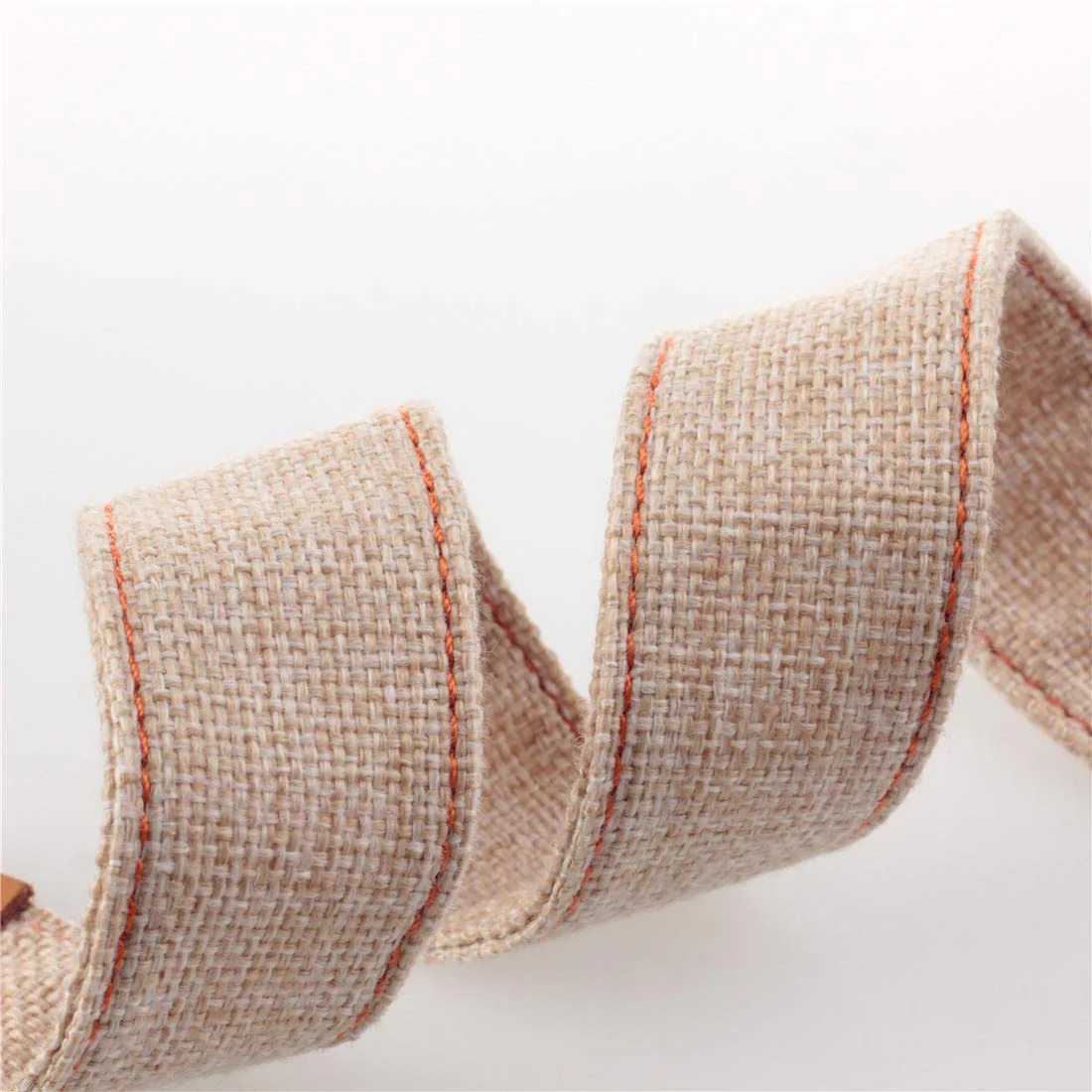 Simple Linen Leather Ukulele Strap Adjustable Length Durable Uke Straps with Nail, Rope, Picks Brown - Image 4
