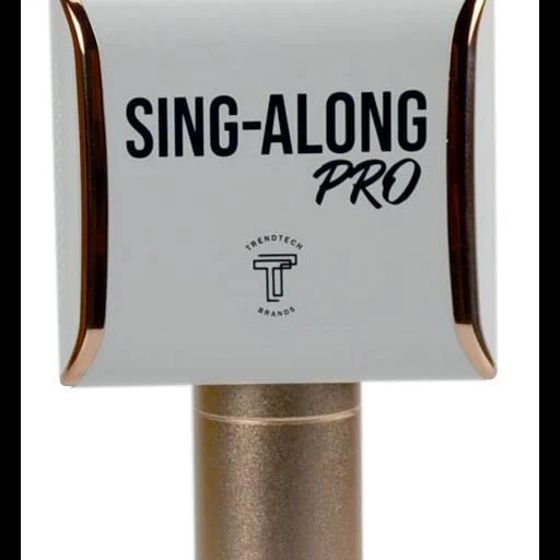 Sing-Along PRO Bluetooth Microphone - Wireless Karaoke Mic for Kids & Adults - Portable Home Karaoke Mic with Stereo Audio (Rose Gold) Rose Gold - Image 5