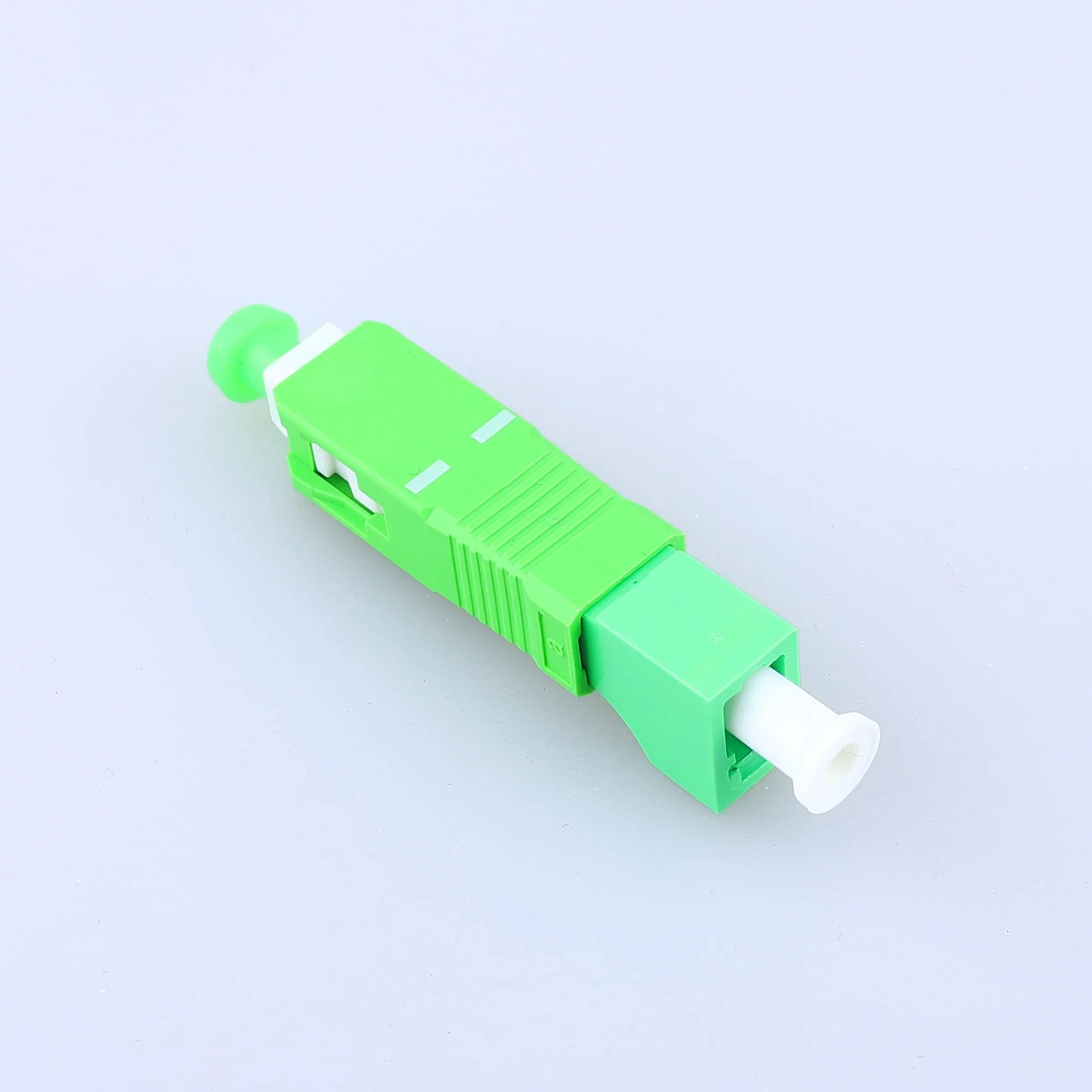Single Mode 9/125um SC/APC Male to LC/APC Female Hybrid Optic Optical Fiber Adapter Simplex Converter LC-SC - Image 6
