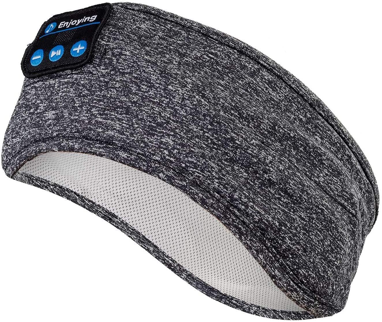 Sleep Headphones Wireless, Perytong Bluetooth Sports Headband Headphones with Ultra-Thin HD Stereo Speakers Perfect for Sleeping,Workout,Jogging,Yoga,Insomnia, Air Travel, Meditation Grey
