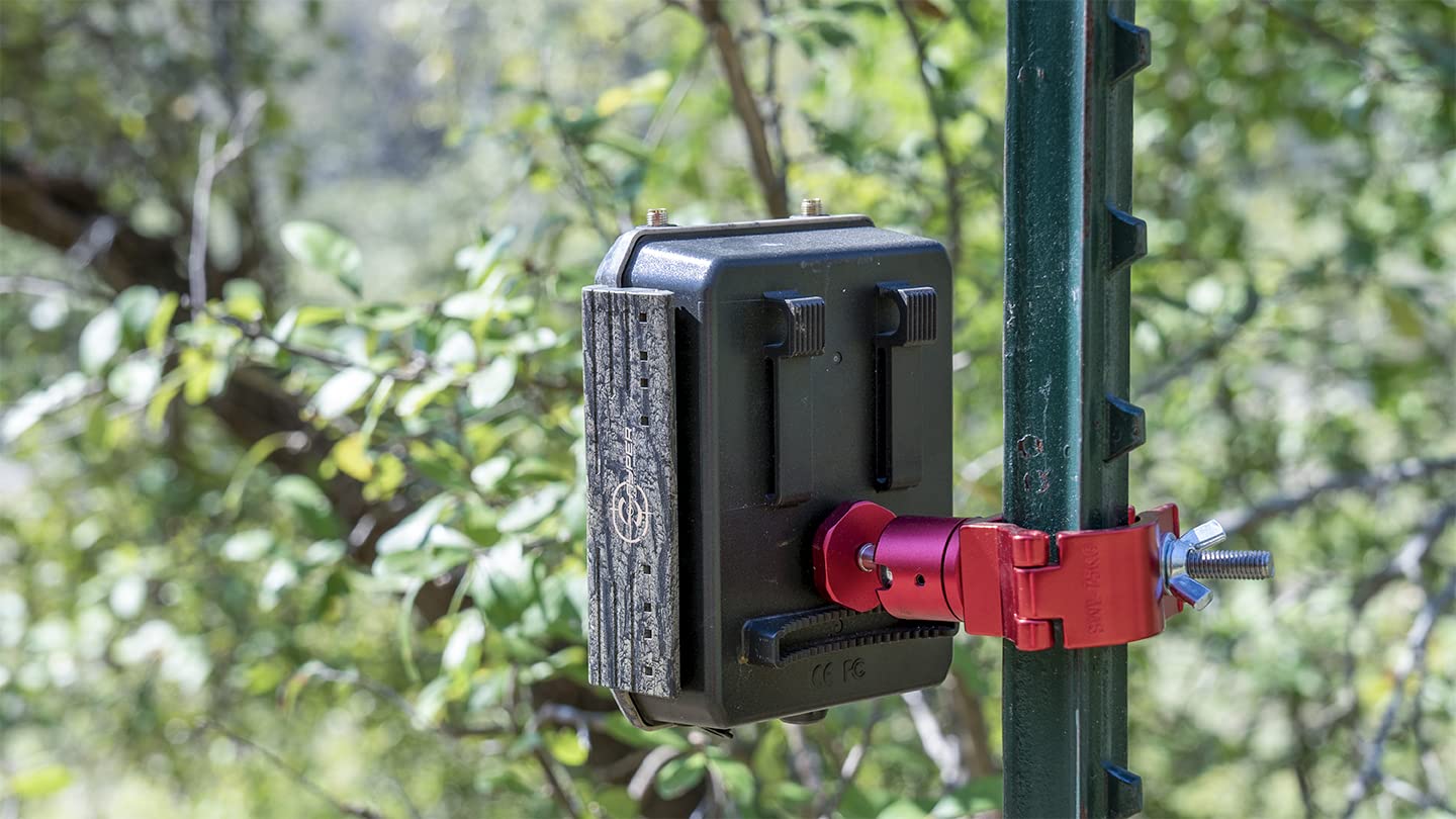 Slow Glow Maverick T-Post Camera Mount for Trail Cameras and Solar Panels 360° Adjustable Ball Head for the Perfect Angle - Image 7
