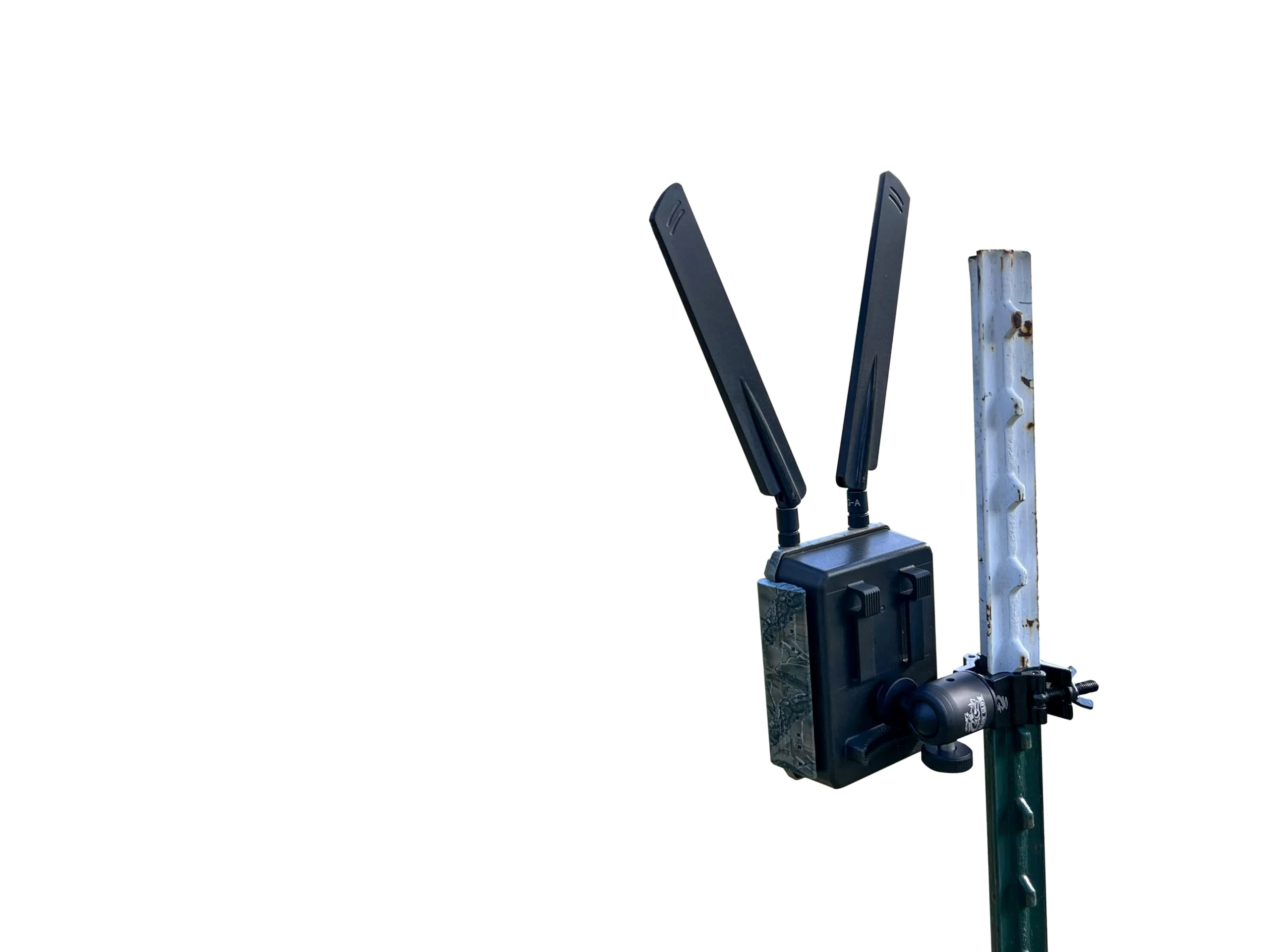 Slow Glow Maverick T-Post Camera Mount for Trail Cameras and Solar Panels 360° Adjustable Ball Head for the Perfect Angle - Image 9