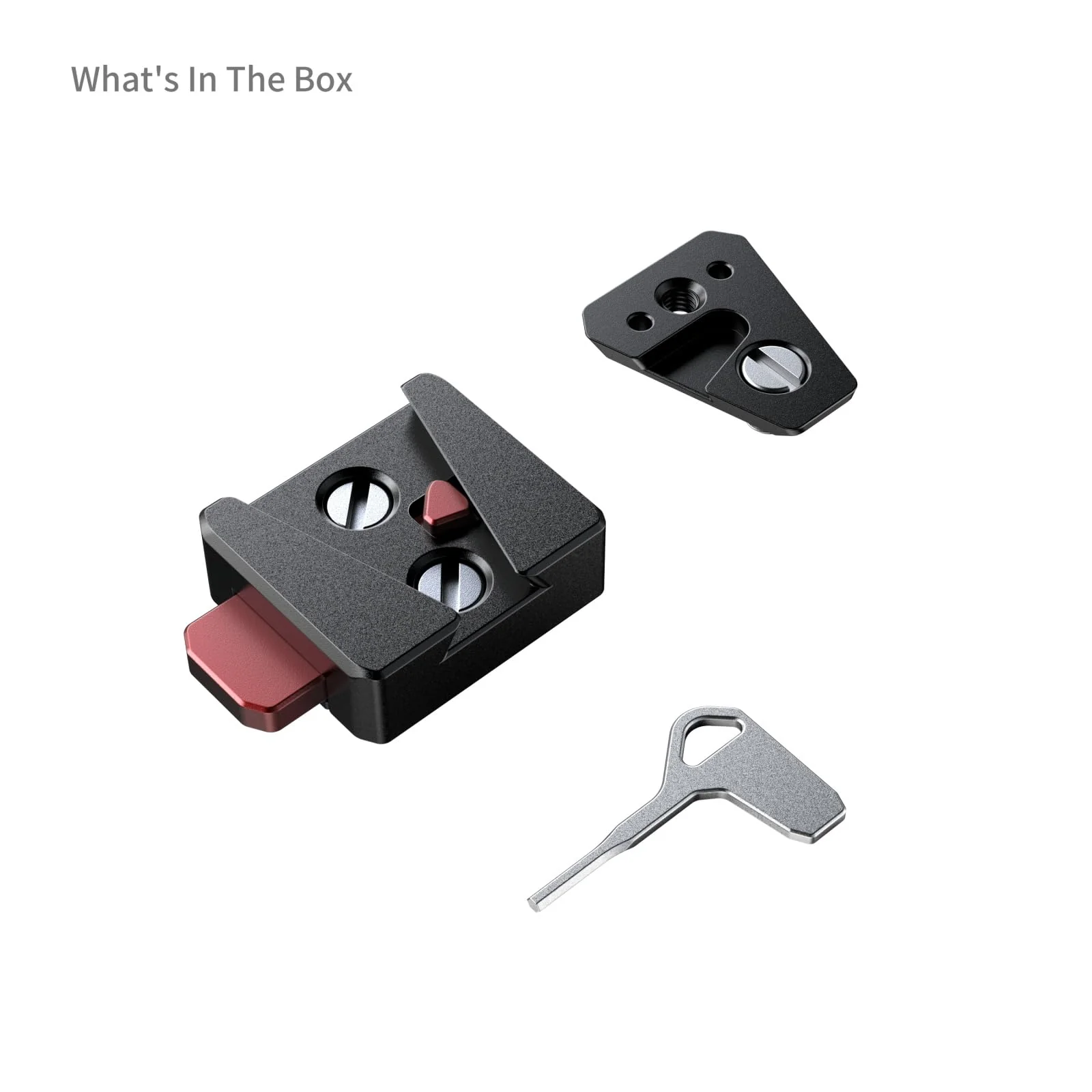SMALLRIG V-Lock Mount Plate Kit, Mini V Mount Battery Plate with 1/4"-20 Threaded Holes, Quick Release and Lightweight for V-Mount Battery, Monitors, Magic Arms 1/4"-20 Hole - Image 6