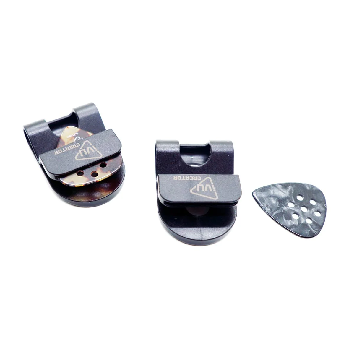 Smart 3-in-1 guitar strap locks guitar strap blocks guitar pick holder with non-slip picks and cable hook - Image 5