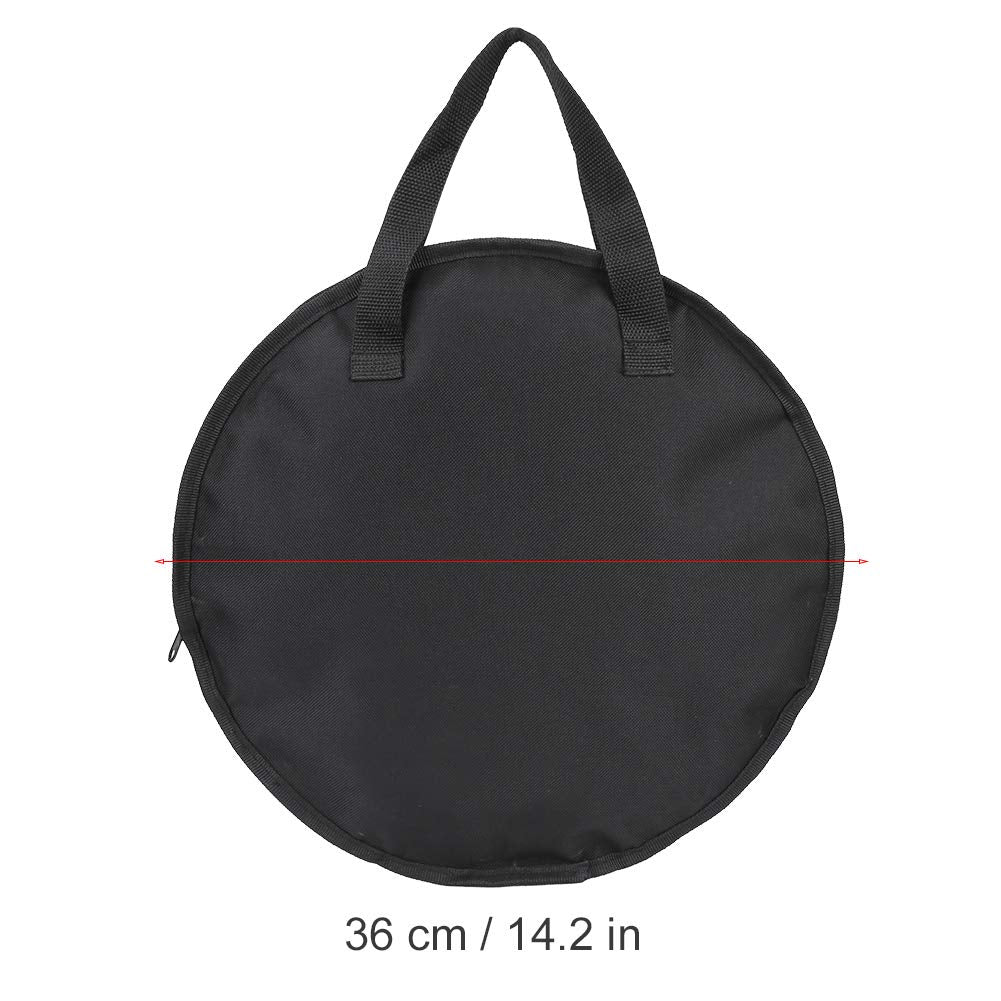 Snare Drum Case, Drum Pad Stand, Waterproof 12 Inch Dumb Drum Bag Drum Stick Bag for Music Book Clip Dumb Drum Pad Beginner Music Enthusiast - Image 5