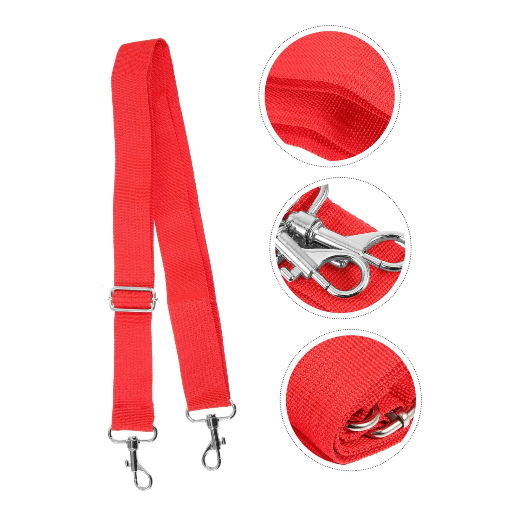 Snare Drum Strap Nylon Drum Strap Snare Shoulder Band Drum Waist Belt Drum Shoulder Sling Drum Cross Sling Toddler Suspenders Percussion Drum Belt Polyester Adjustable Metal Clip - Image 5