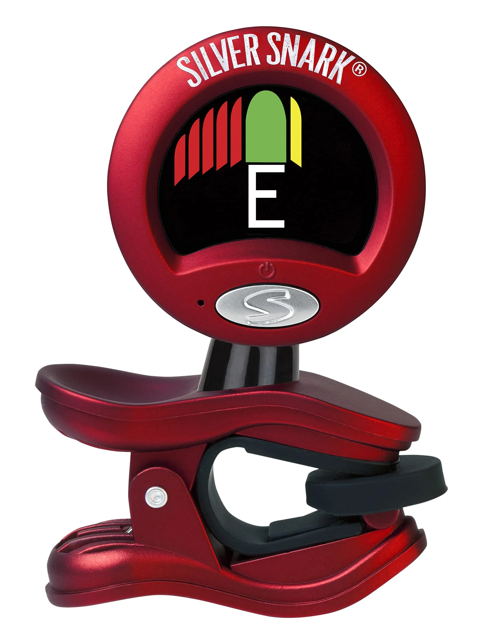 SNARK 2 Clip-on All Instrument Tuner-Red/Silver (SILRED) Pack of 1