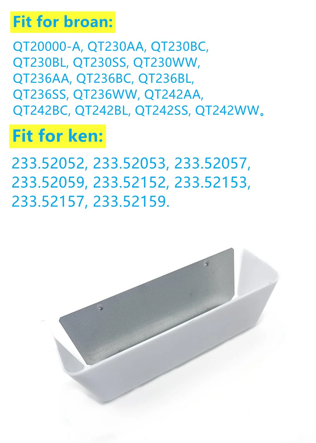 SNTK7504000 Range Hood Optical Lens Replacement for Broan,Kenmore Compatible with AP3378324 K7613000 949658 K7504000 K7613000 NTK7504000. - Image 3