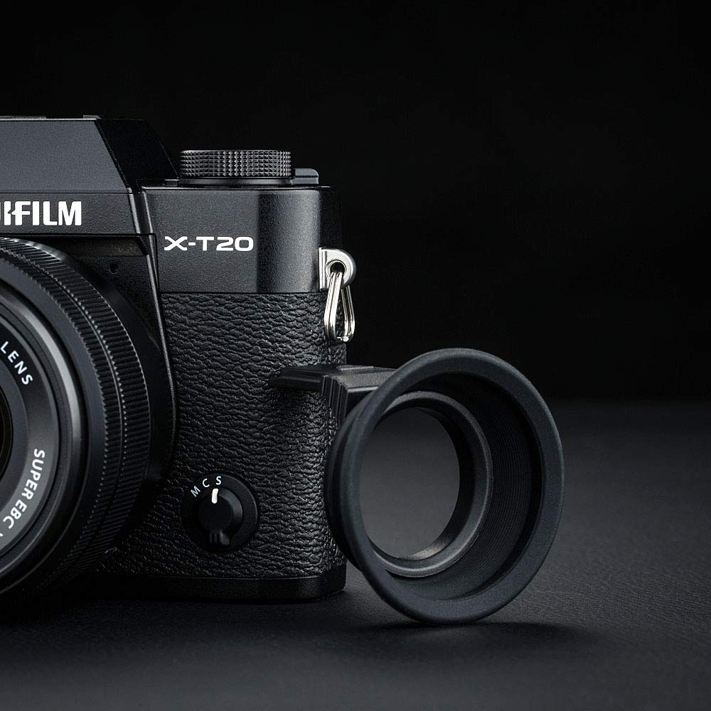 Soft Silicon Camera Viewfinder Eyecup Eyepiece Eyeshade for Fujifilm Fuji X-T30II X-T30 II X-T20 X-T10 Eye Cup Protector Cushion (Hot Shoe Mount Installation) for X-T30II X-T30 X-T20 X-T10 - Image 9