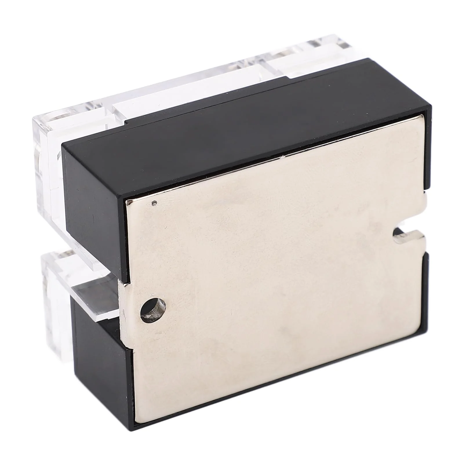 Solid State Relay Module, SSR-1 D48100 100A Solid State Relay DC Control 24-480VAC DC-AC with Plastic Cover for Automation Devices - Image 4