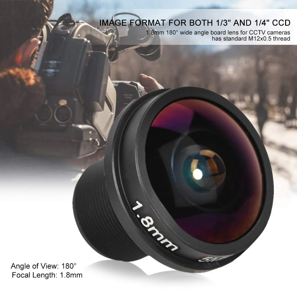 Sonew 1.8mm 180° Wide Angle Board Lens, HD 5mp Fisheye View CCTV Wide Angle Camera for CCTV Cameras - Image 4