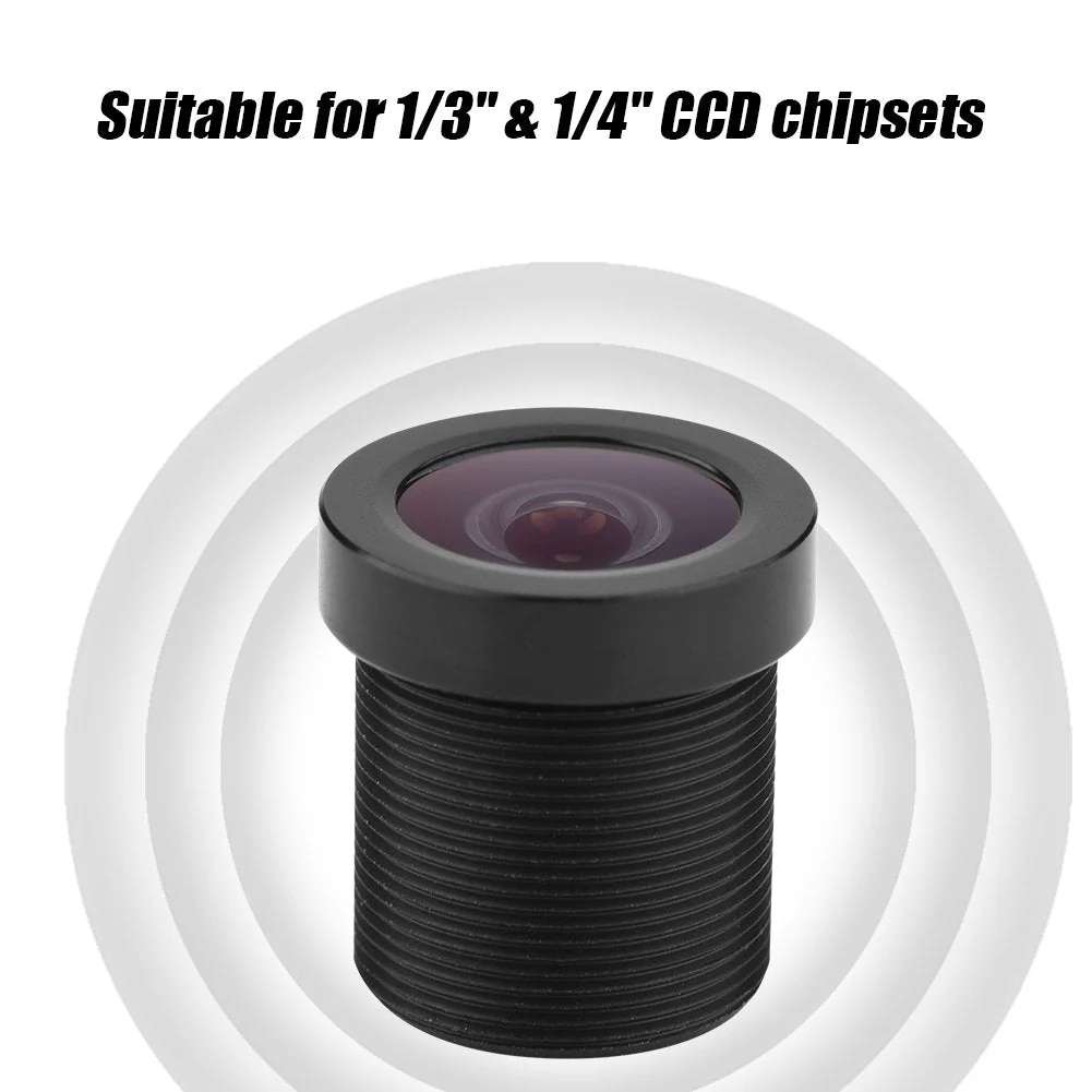 Sonew Camera Lens,170° Wide-Angle 1.8mm 1MP IR Board Lens for 1/3" & 1/4" CCD Security CCTV Camera - Image 2