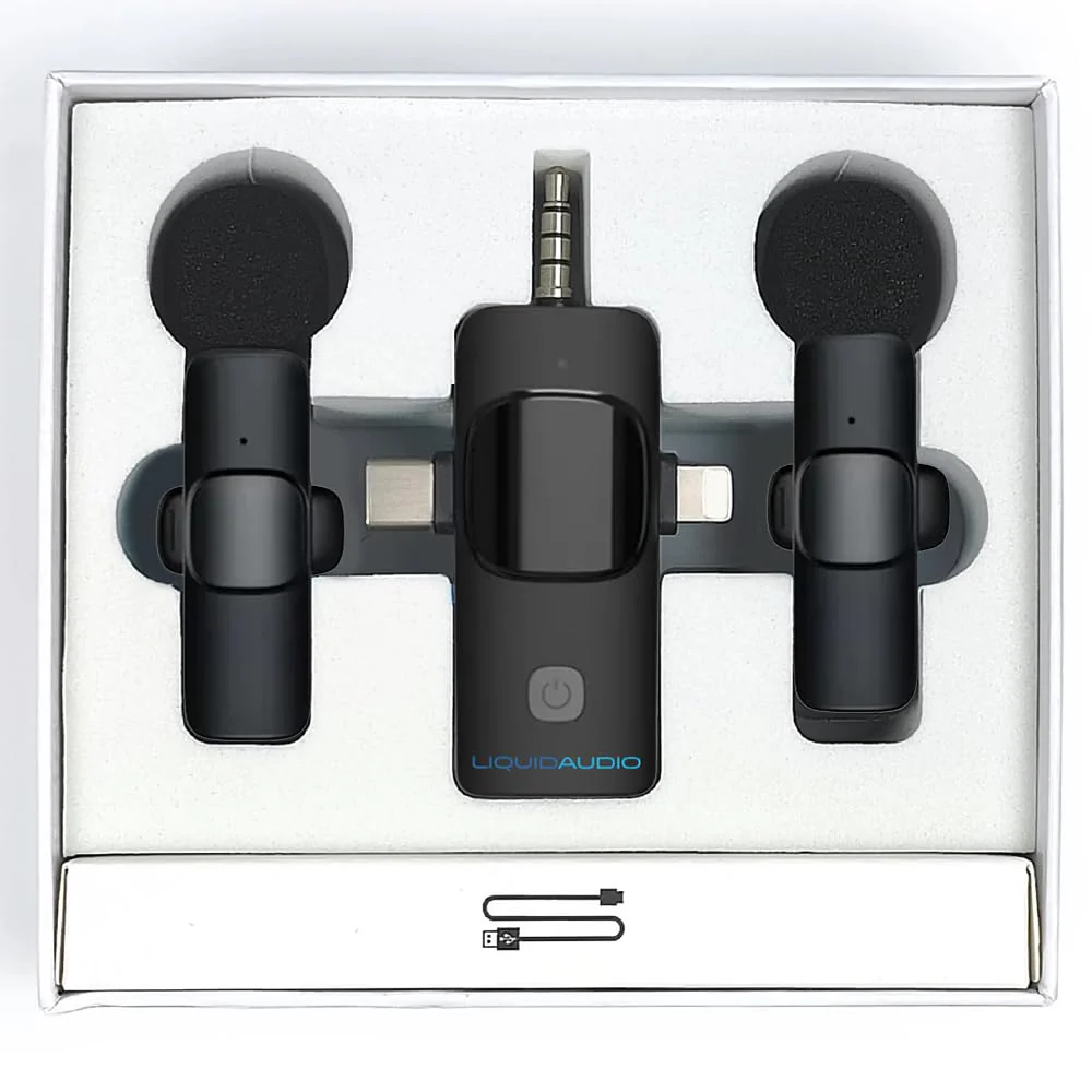 Sonic Realm 3in1 Wireless Lapel Microphone System - Image 5