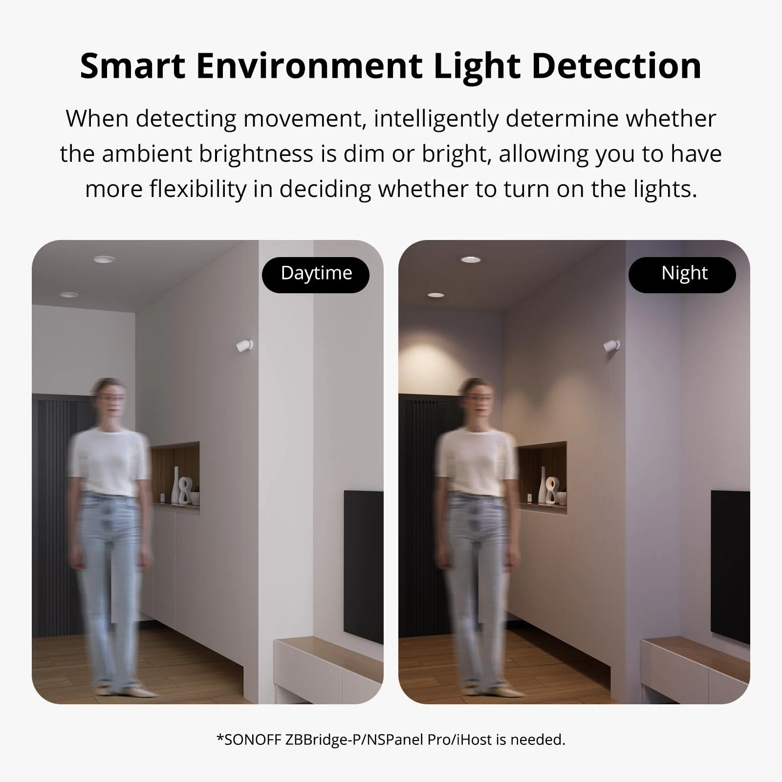 SONOFF SNZB-03P Zigbee Motion Sensor, 3-Year Battery Life, for Alert System and Automations Wireless Motion Detector, SONOFF Zigbee Bridge Required, Batteries Included(2 Pack) - Image 6
