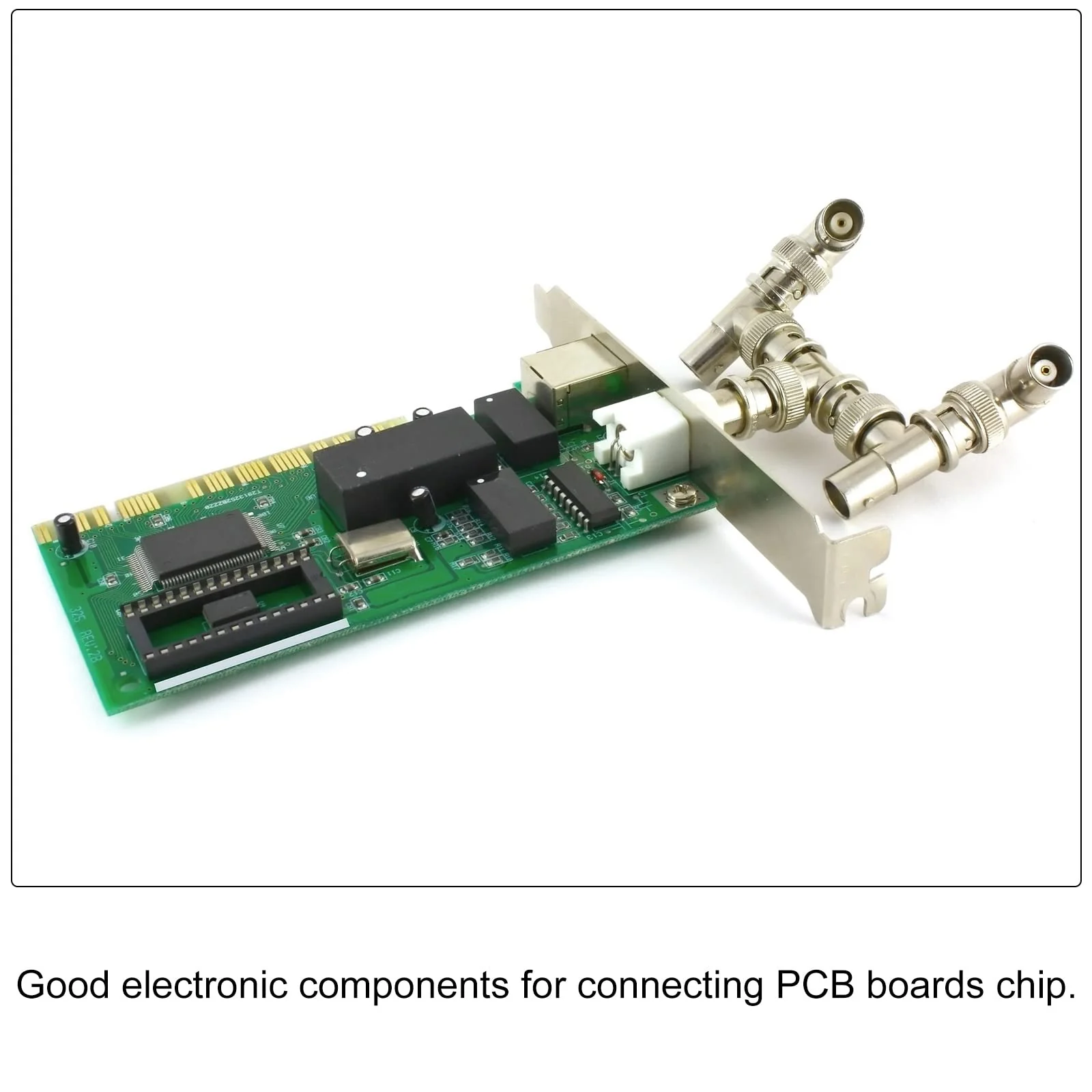 sourcing map DIP IC Chip Socket Adapter Flat Pin 8P 2.54 mm Pitch IC Socket for PCB Board Chip, Pack of 50 - Image 6