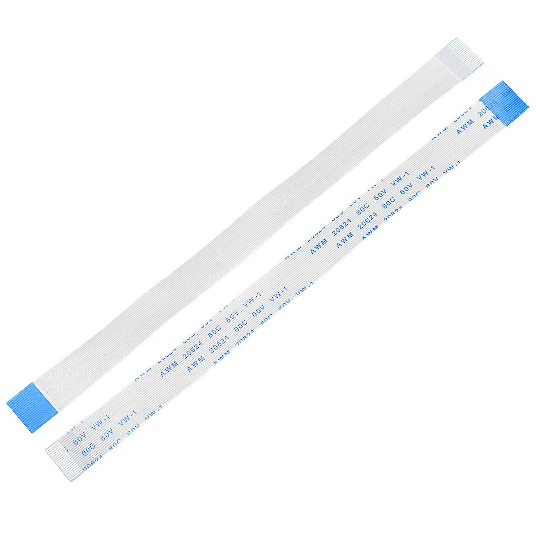 sourcing map Flexible Flat Cable, 20 Pins 0.5 mm Pitch 150 mm FPC FFC Flexible Ribbon Cable LCD TV Car Audio DVD Player Laptop Pack of 5 (Type B)
