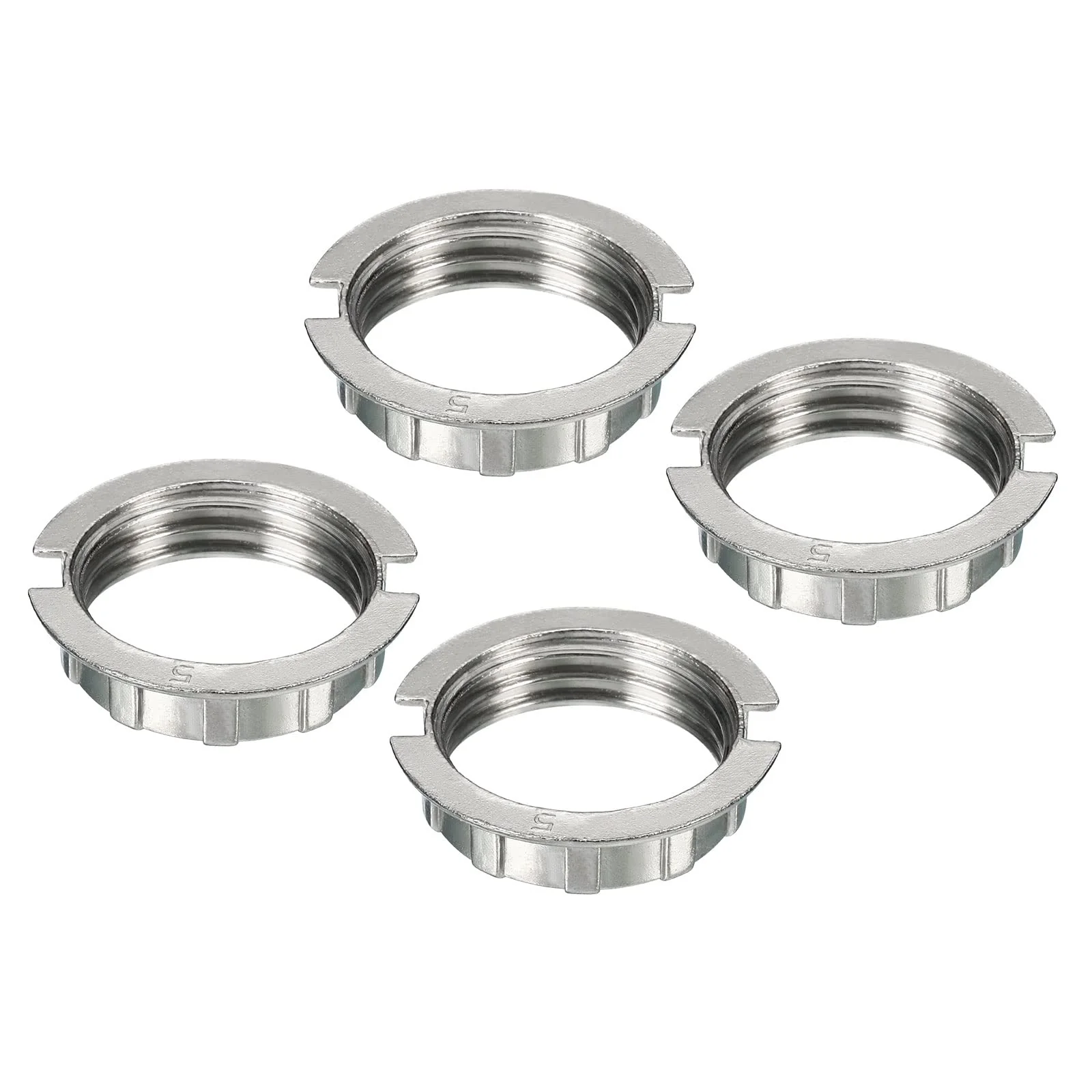 sourcing map G9 Socket Lamp M20 Adapter Ring for Lights Shade Holder White Pack of 4