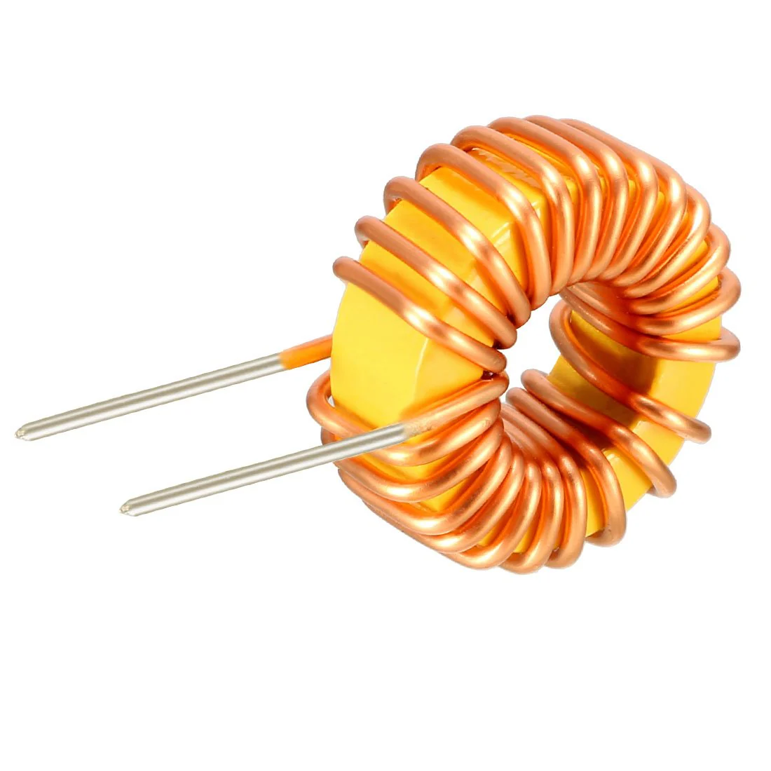 sourcing map Horizontal Ring Coil Magnet Inductance Single Layer Wire Coil 22uH 5A Coil DE de Pack of 10 10Pcs 22uH 5A - Image 3
