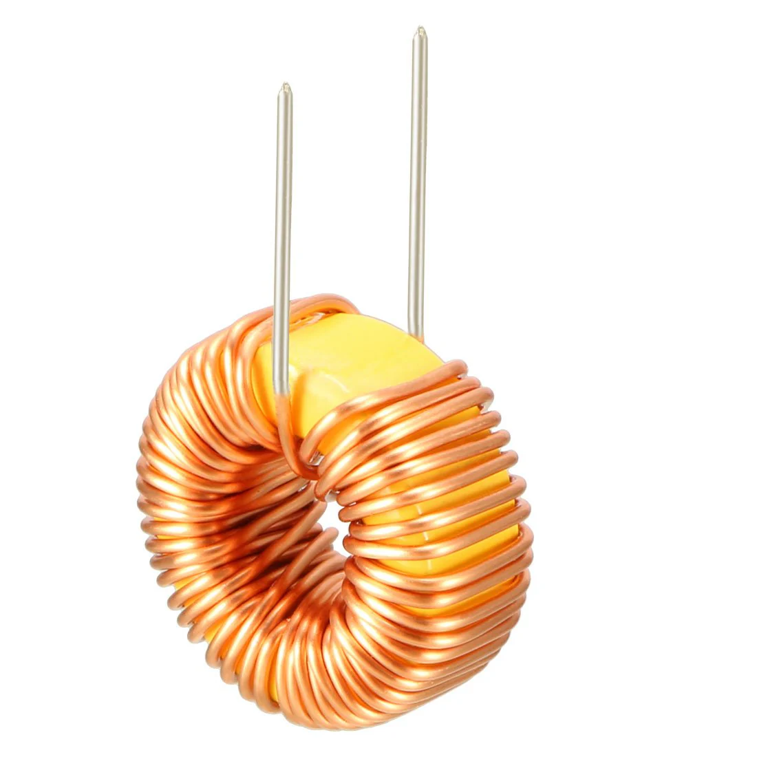 sourcing map Horizontal Toroid Magnet Inductor Monolayer Wire Wind Winding 6ACoil Pack of 10 - Image 2
