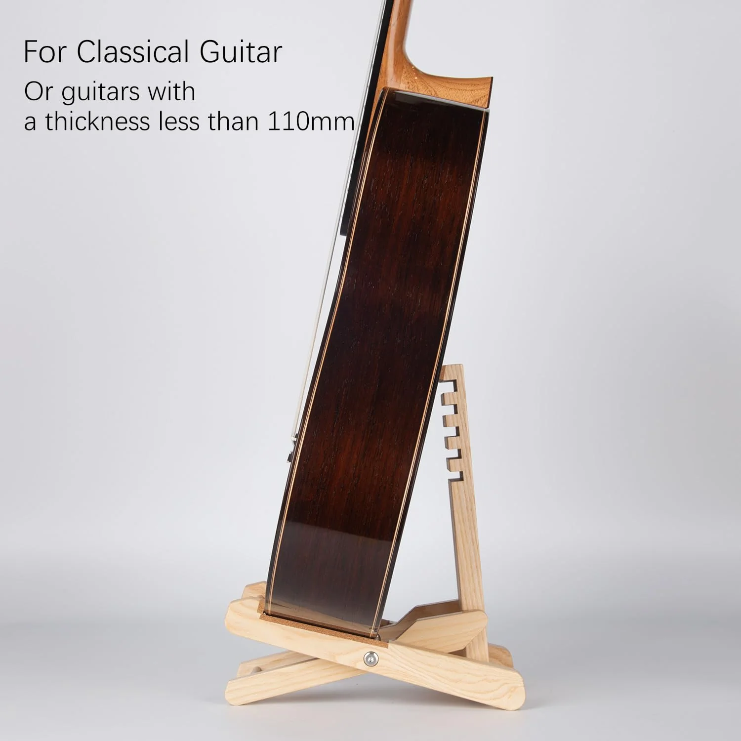 SPIKE Multifunctional Guitar Stand Two-in-one Guitar Footstool For Classical Guitar - Image 2