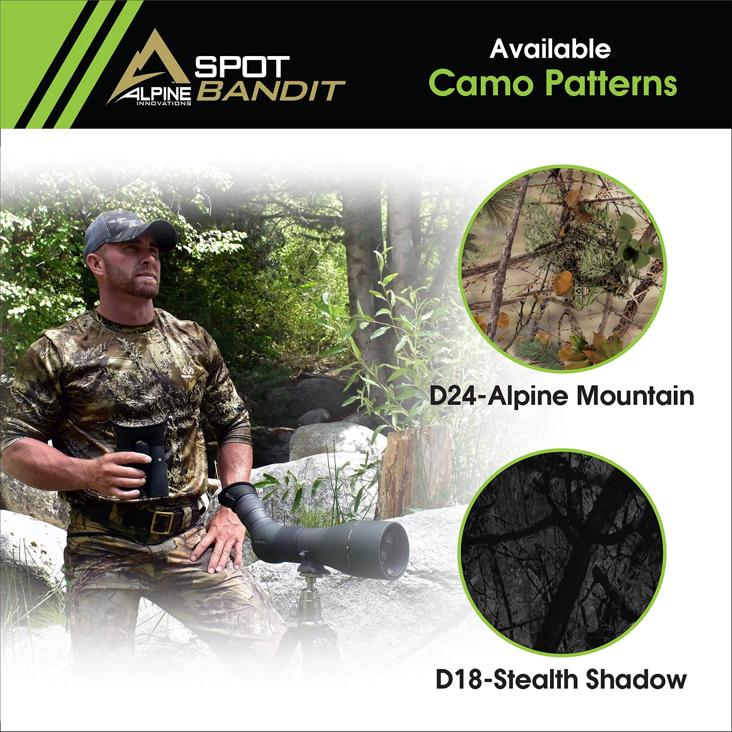 SpotSlicker Bandit - Water-Resistant Spotting Scope Eyeshield to Block Stealth Shadow - Image 3