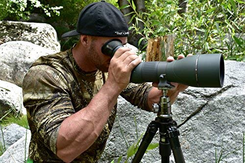 SpotSlicker Bandit - Water-Resistant Spotting Scope Eyeshield to Block Stealth Shadow - Image 5