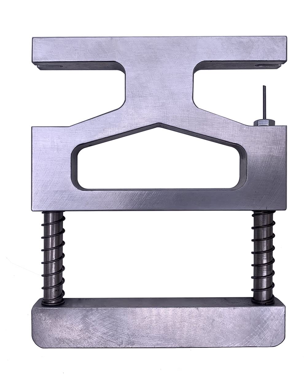 Spring-Loaded Piano Center Pins Removal/Extracting Tool Piano Tuning Tool Silver - 5.3"x 4.2"