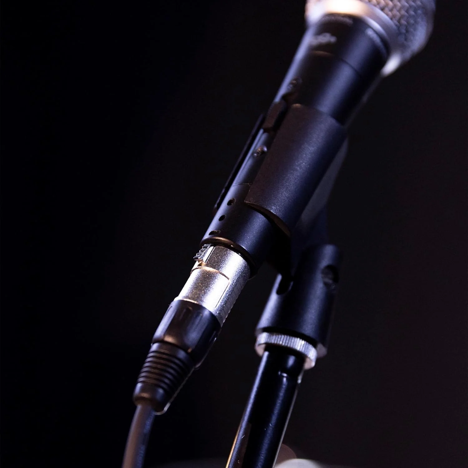 Stagg 3m/10ft XLR Microphone Cable-Purple, 3m (SMC3 CPP) Purple - Image 4