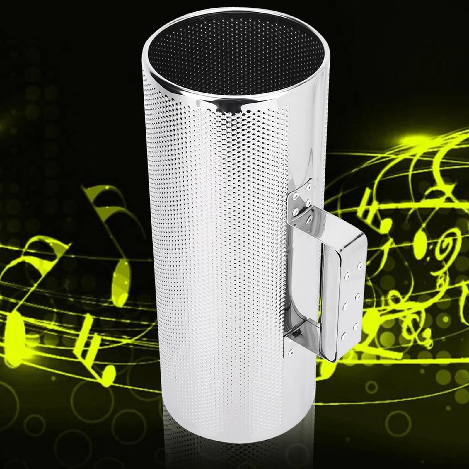 Stainless Steel Metal Guiro with Scraper Professional 5x12.8 Premium Percussion Instrument for Authentic Latin Rhythms - Image 3