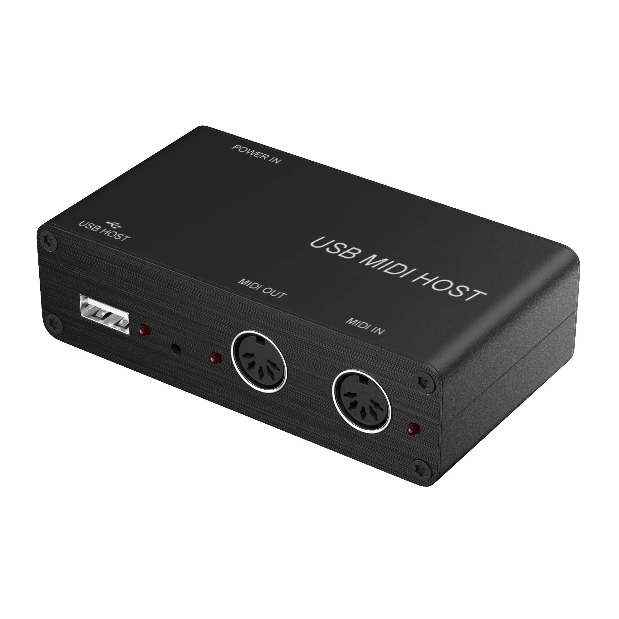 Standalone USB MIDI Host Box - 5-Pin MIDI Interface, MIDI-USB-Host MIDI-HOST