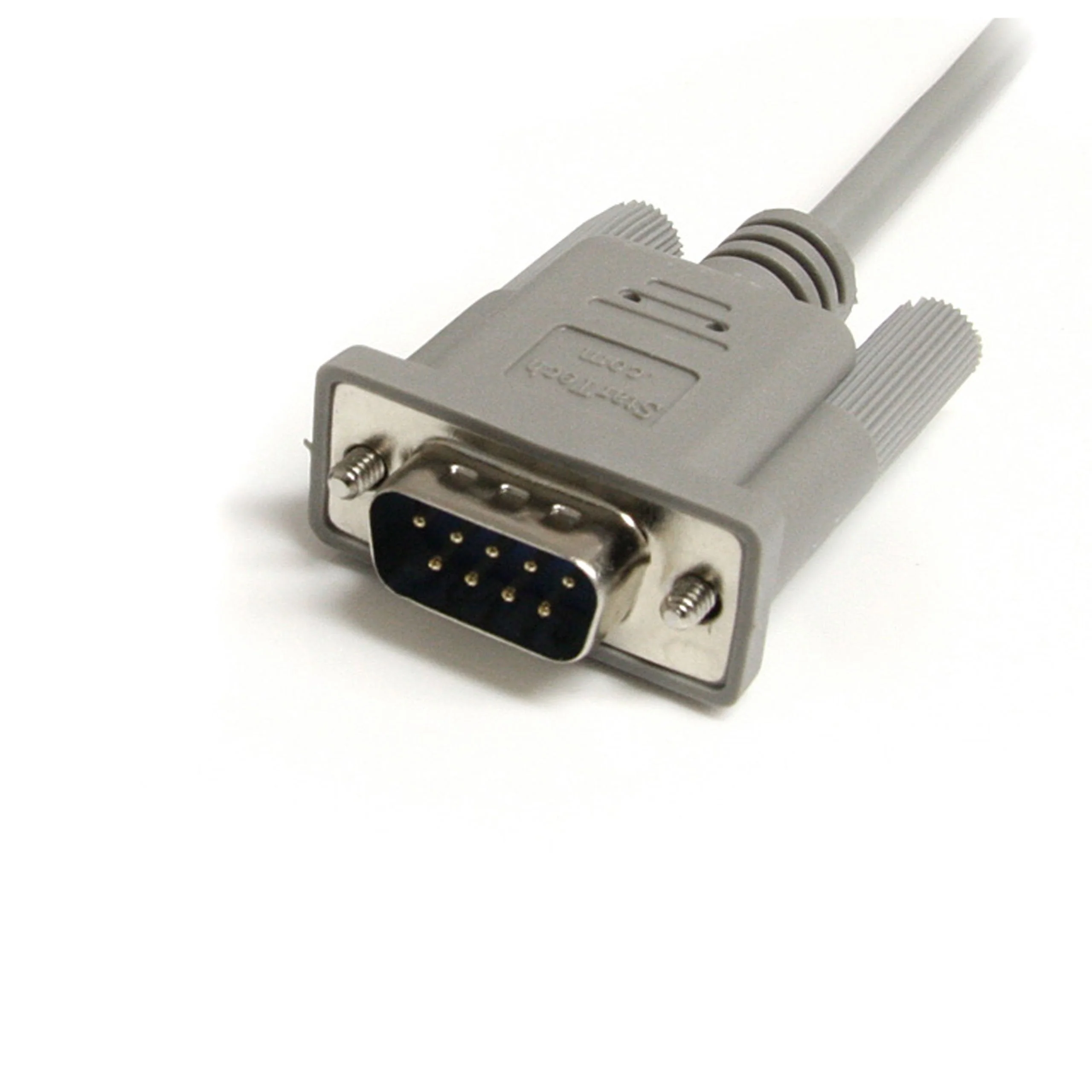 StarTech.com 25 ft Straight Through Serial Cable - DB9 M/F Gray 25 ft / 7.5m - Image 3