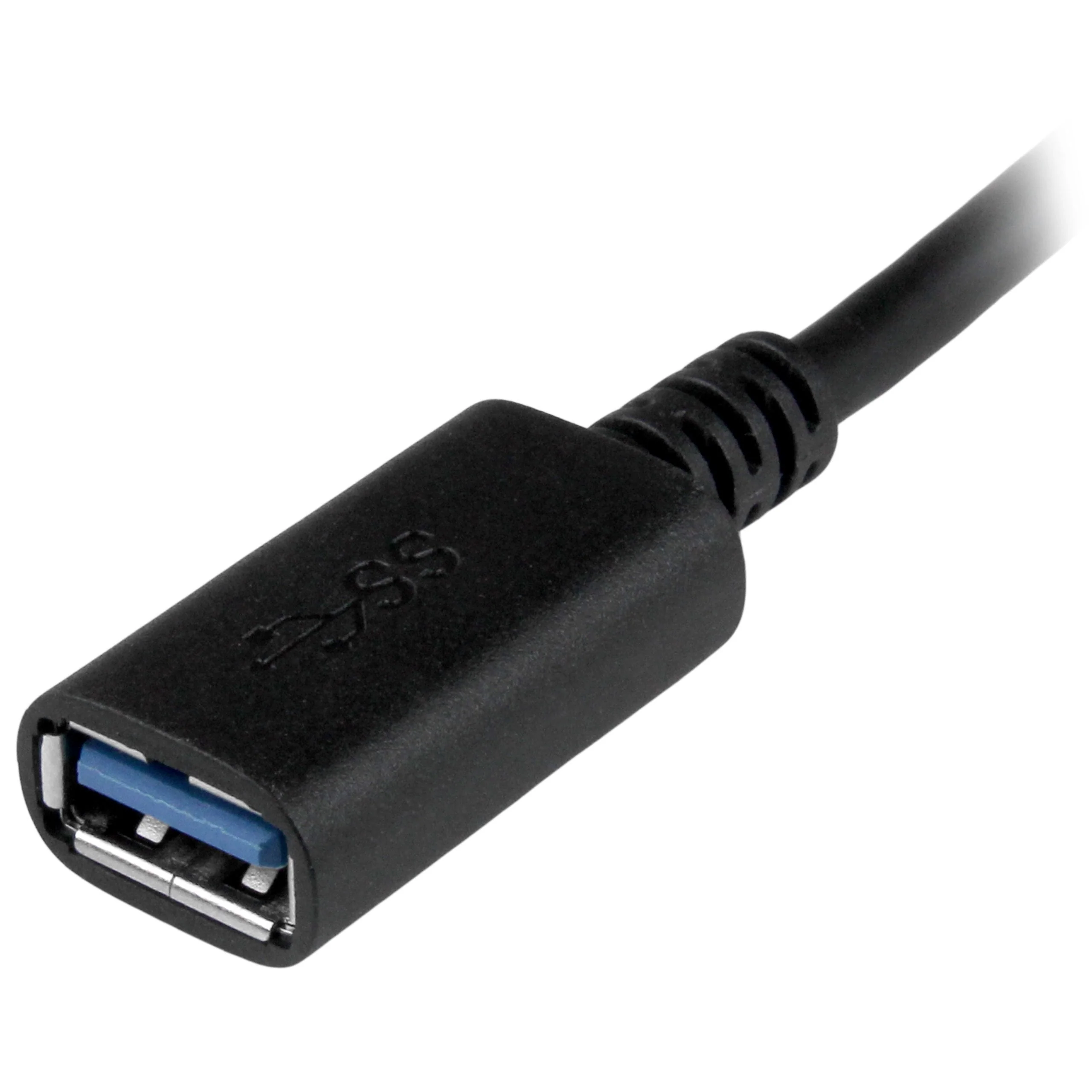 StarTech.com USB-C to USB Adapter - 6in - USB-IF Certified - USB-C to USB-A - USB 3.1 Gen 1 - USB C Adapter - USB Type C (USB31CAADP) USB 3.0 - C to A Adapter (6in) - Image 3